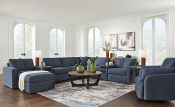 image of a full furnished living room with affordable, modern living room furniture